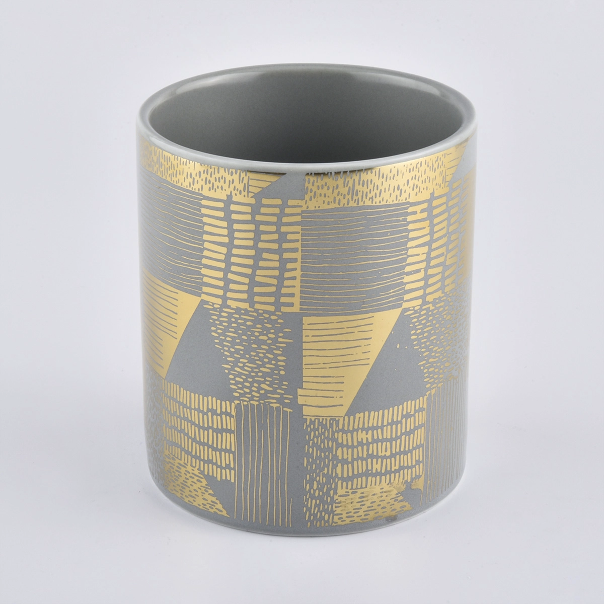 cylinder ceramic candle holders for home fragrance