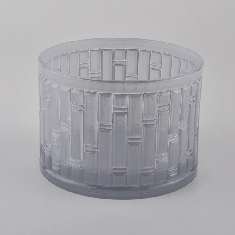 glass jar candle vessel for home decor