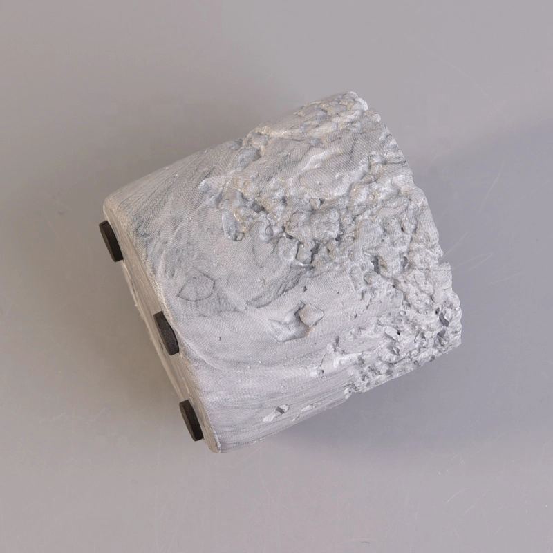 Luxury concrete candle holder for home decoration wholesales