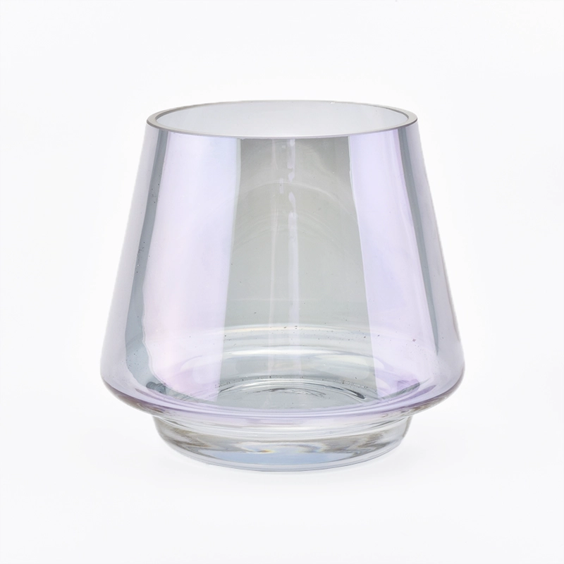 wholesale colorful soy candle glass jars