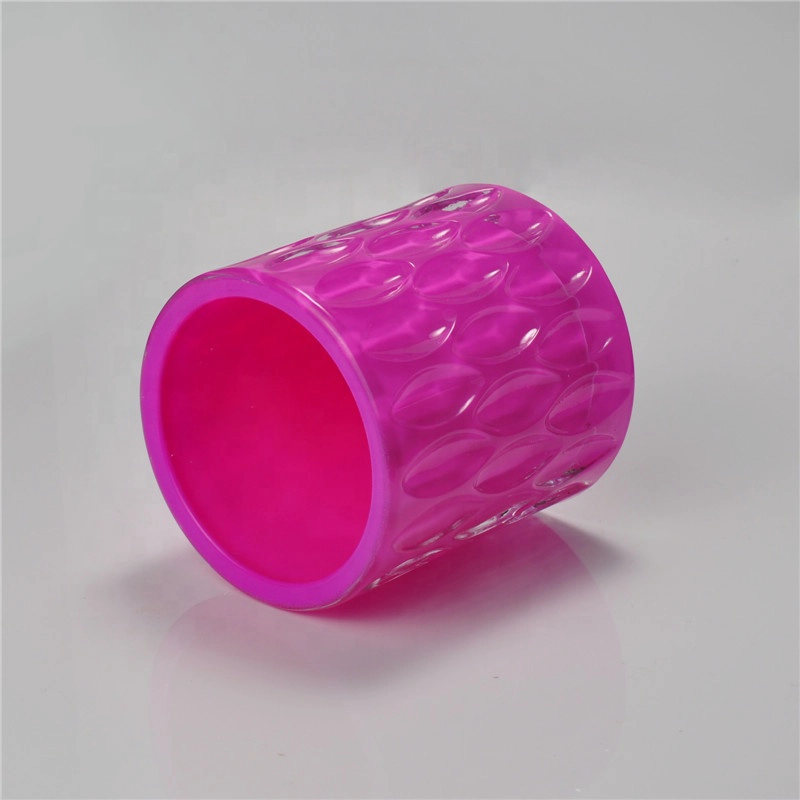 Supplier China color personalized empty wedding glass candle jars