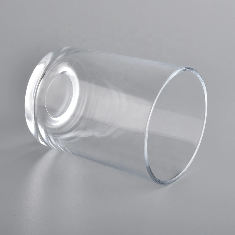 8oz cylinder glass candle jars with low MOQ