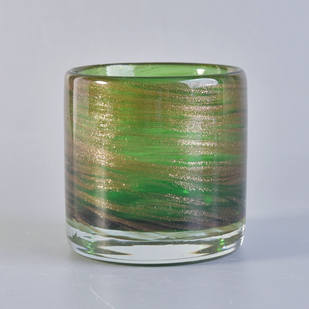 Hot sales luxury custom tealight glass jar for candle making