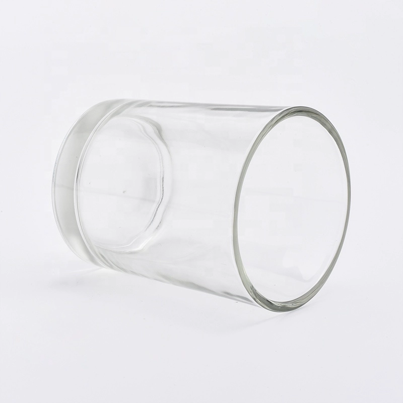 Popular Classic clear tealight glass candle jars 8oz 10oz