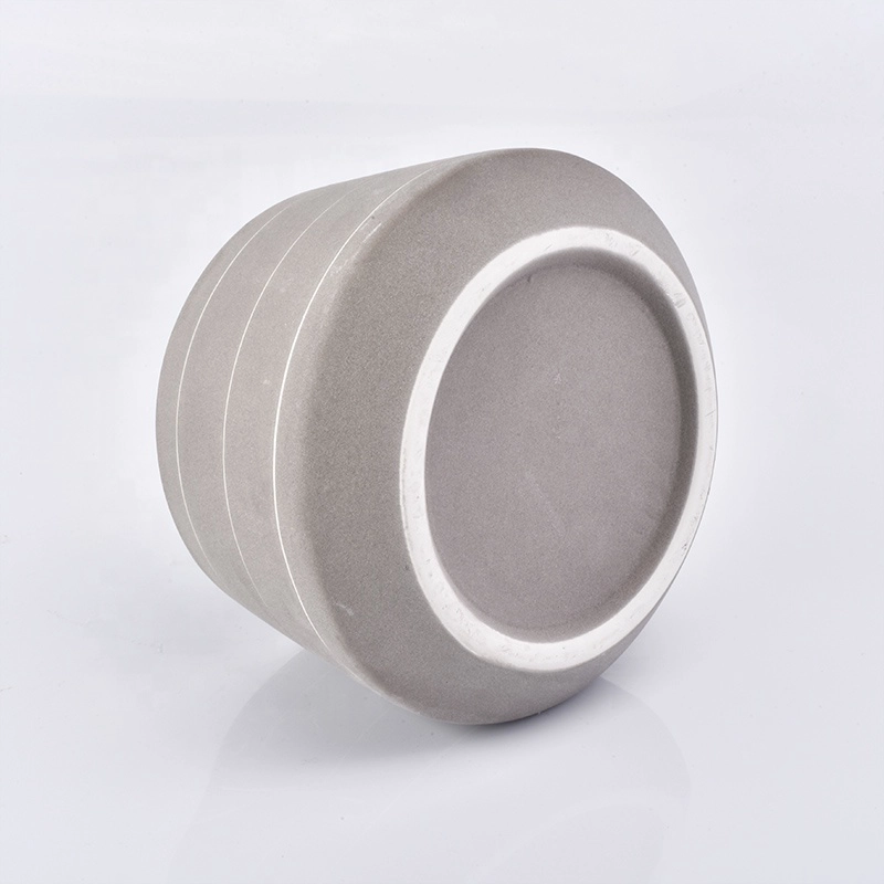 Matte ceramic candle container votives candle vessel home decor