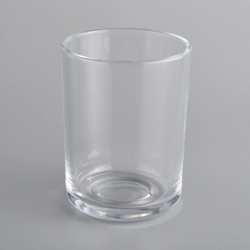 8oz cylinder glass candle jars with low MOQ
