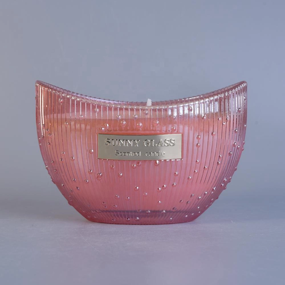 Hot sales new style tealight Glass Candle jars