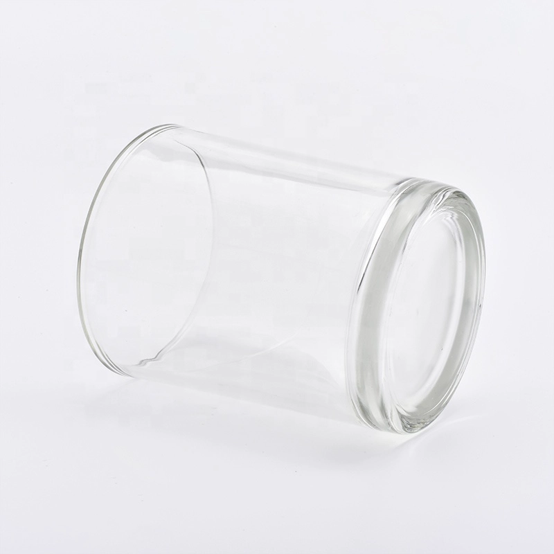 Popular Classic clear tealight glass candle jars 8oz 10oz