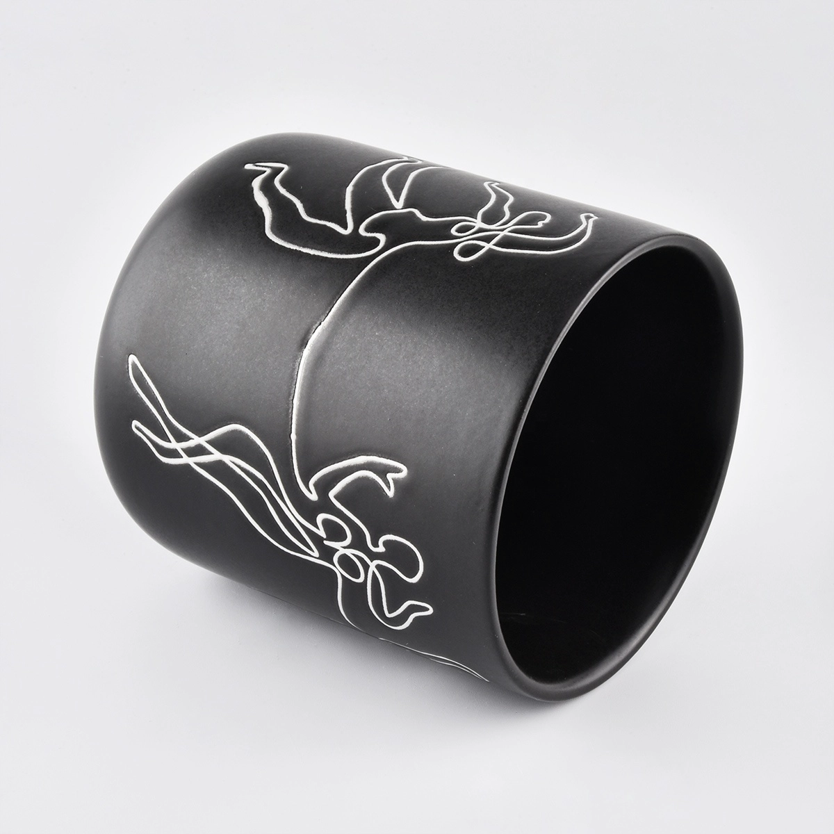 customized ceramic candle jars for luxury market