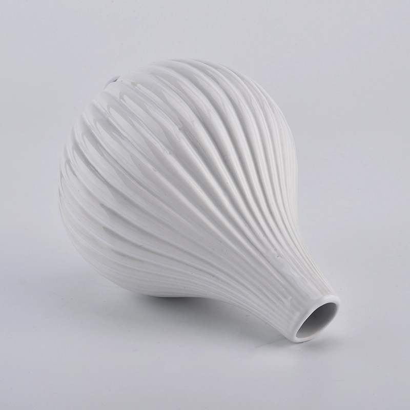 420ml matte white ceramic scented fragrance diffuser bottles