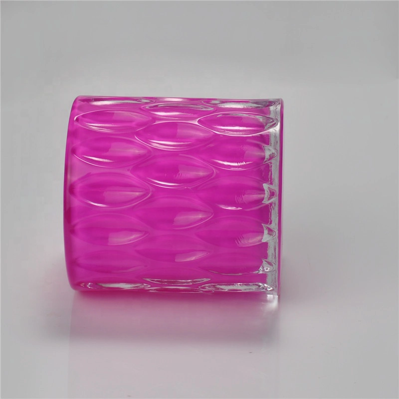 Supplier China color personalized empty wedding glass candle jars