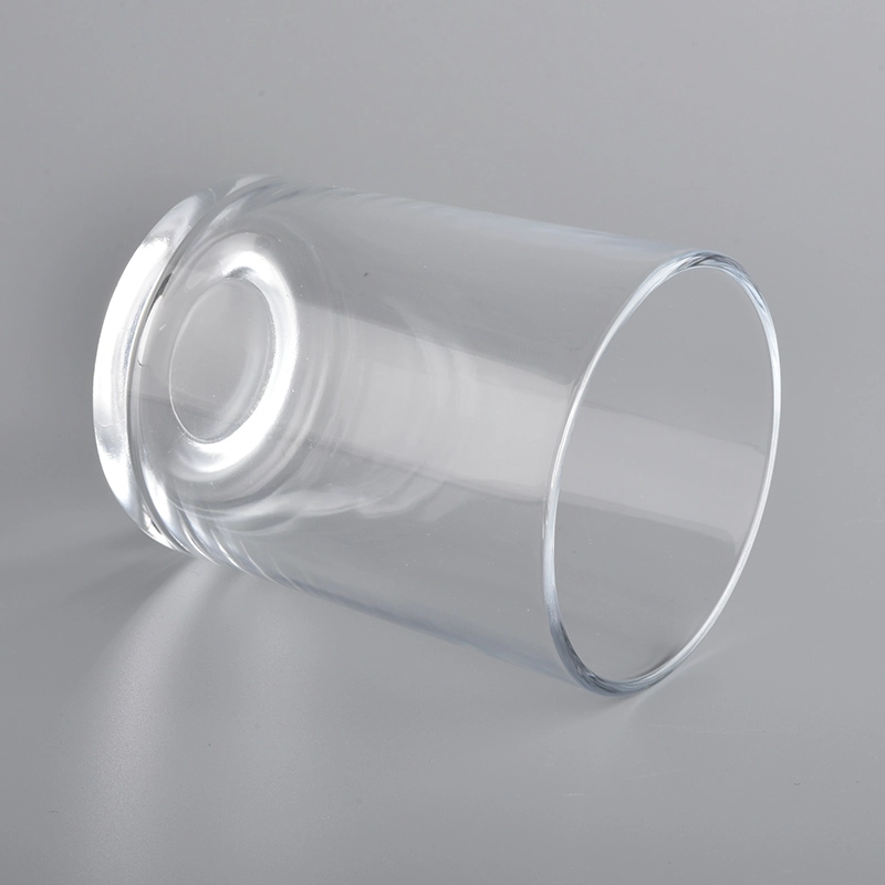 8oz cylinder glass candle jars with low MOQ