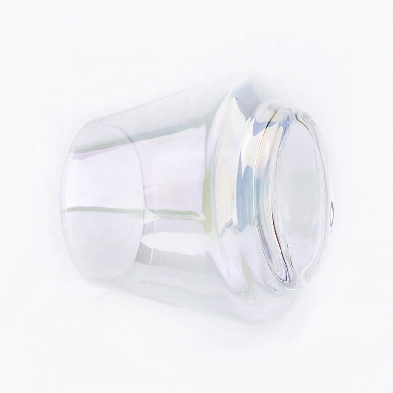 iridescent glass candle holders for custom designs