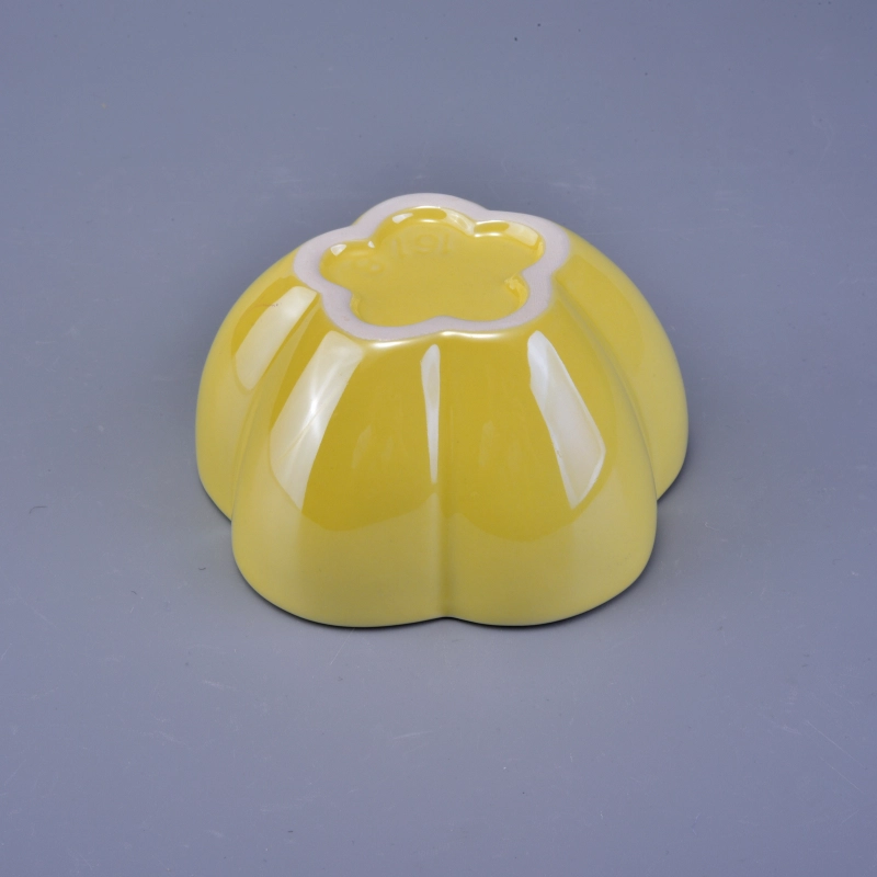 flower design tealight small ceramic candle holders