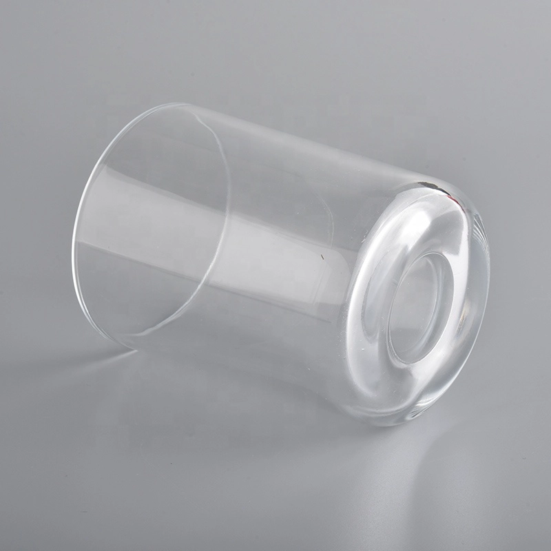 8oz cylinder glass candle jars with low MOQ