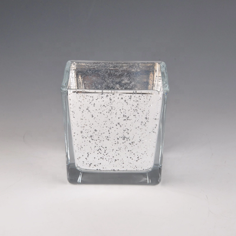 15oz Silver Mercury Glass Candle Holders Home Decor Wholesales
