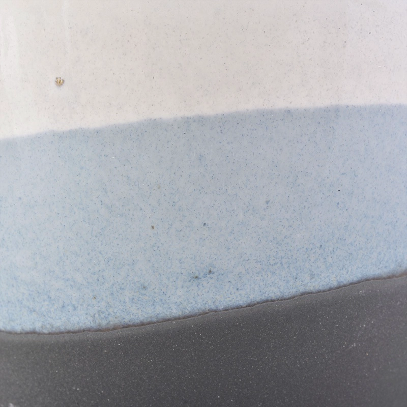 40ml round ceramic candle jar glazed candle cup wholesales