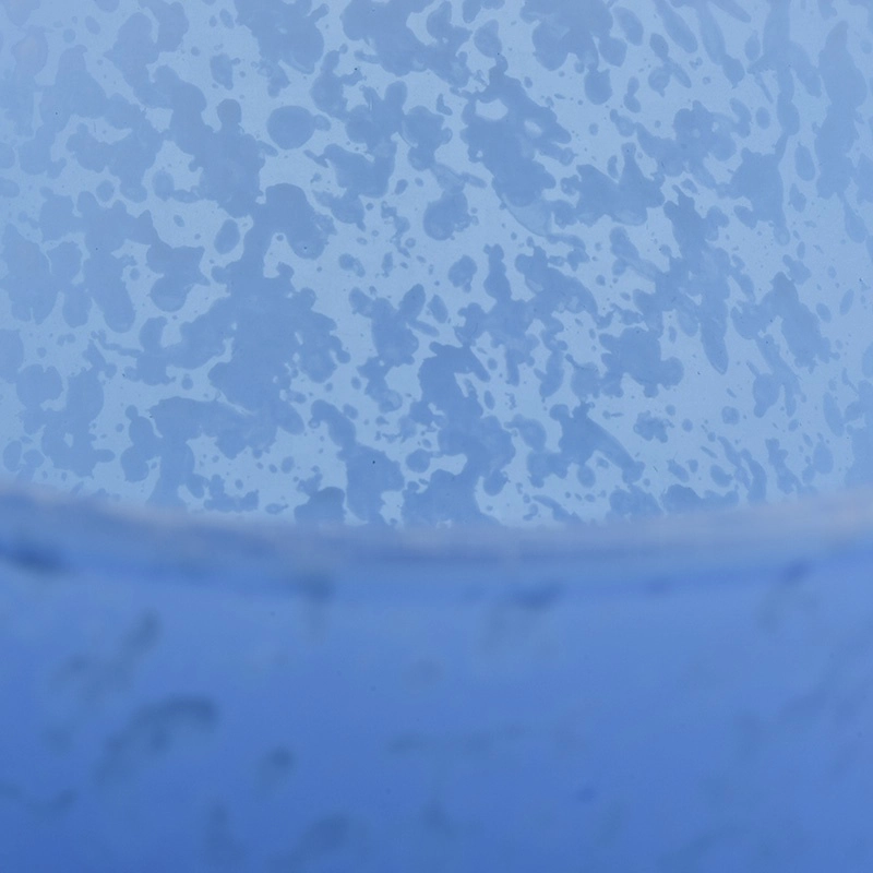sky blue paintng glass candle jars in 8oz, 10oz, 14oz, 16oz