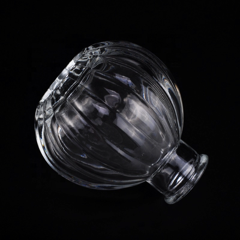  Luxury Customized spraying  Glass Aroma Oil Bottle Reed Diffuser Container Aromatherapy Perfume Factory