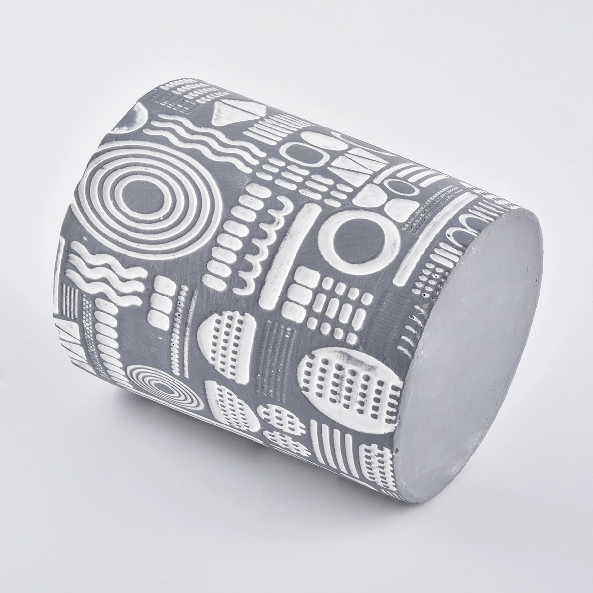 unique cement candle vessels wholesale