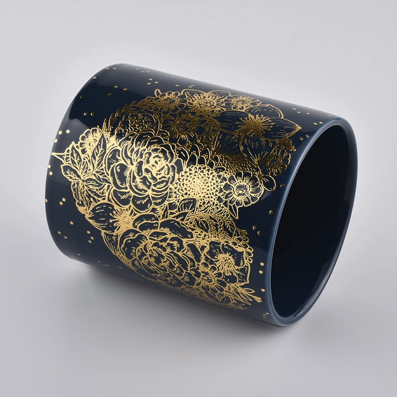 cylinder ceramic jars for candle making