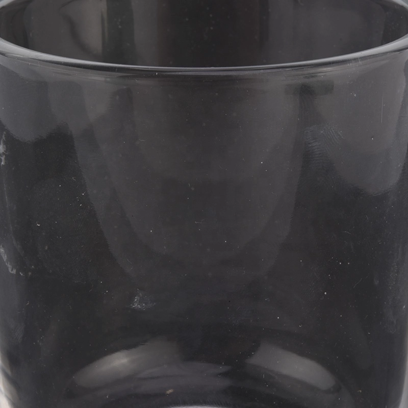 empty candle jars wholesale, round bottom glass candle jar 8 oz