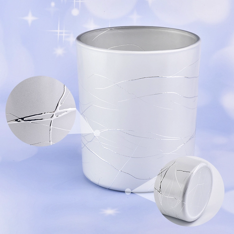 Cylinder glass candle holders for home decoration in bulk