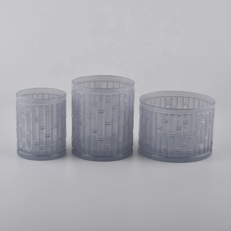 glass jar candle vessel for home decor
