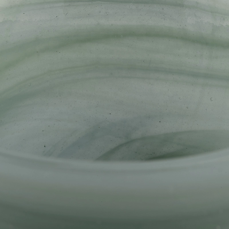 heat resistant jars opal glass for candle filling