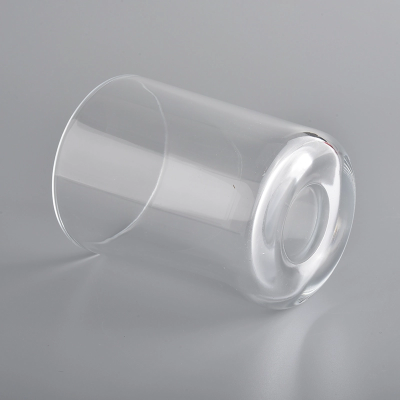 8oz cylinder glass candle jars with low MOQ