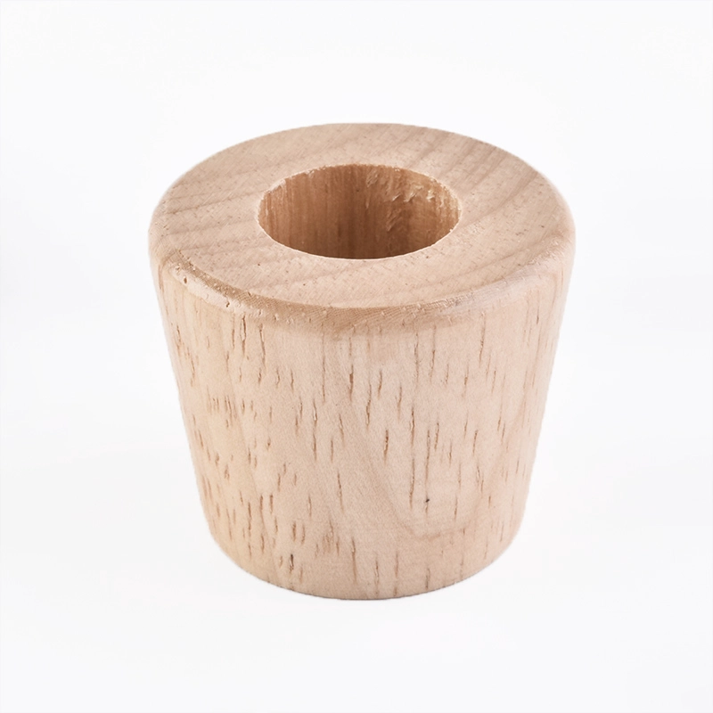 wood lid for glass diffuser bottles