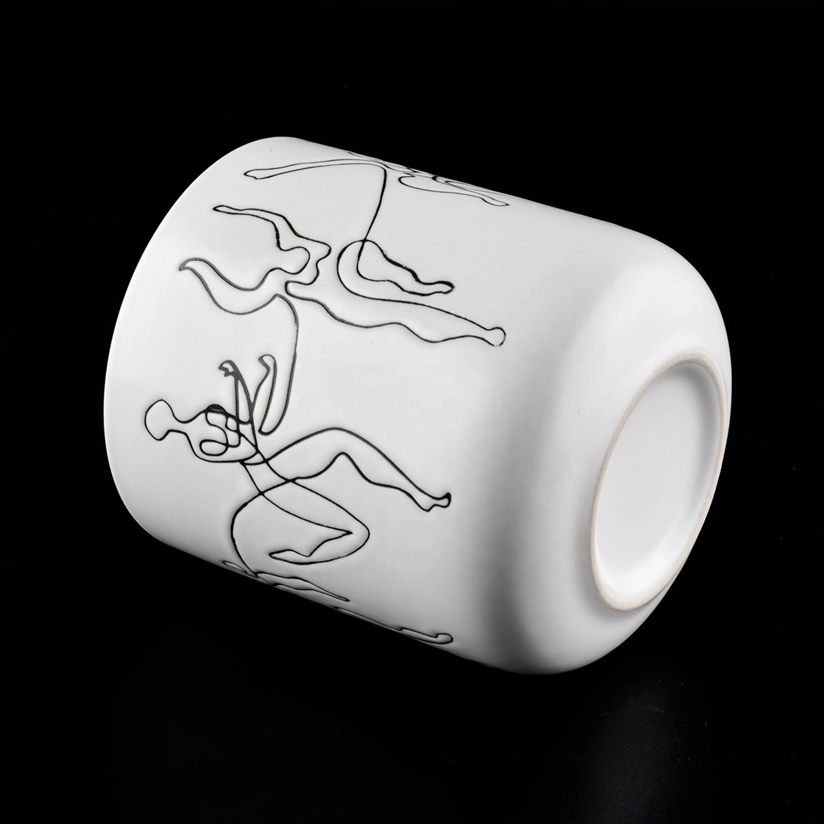 unique ceramic candle vessels manufacturer