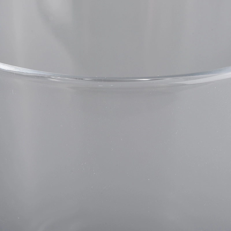 8oz cylinder glass candle jars with low MOQ
