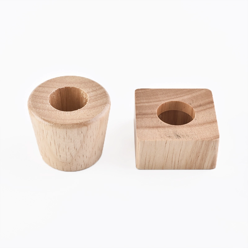 wood lid for glass diffuser bottles