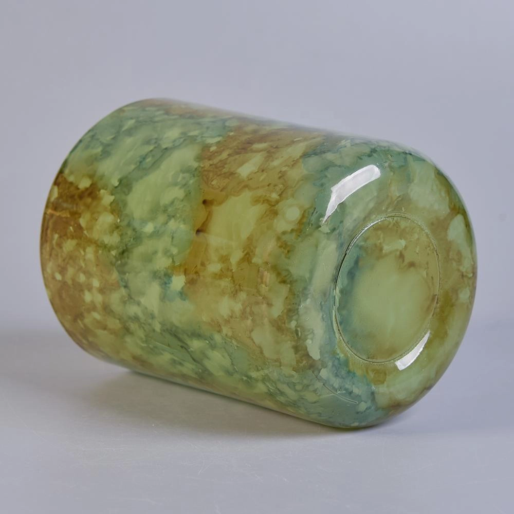 Sunny new design Luxury glass candle jar holder 10oz 20oz