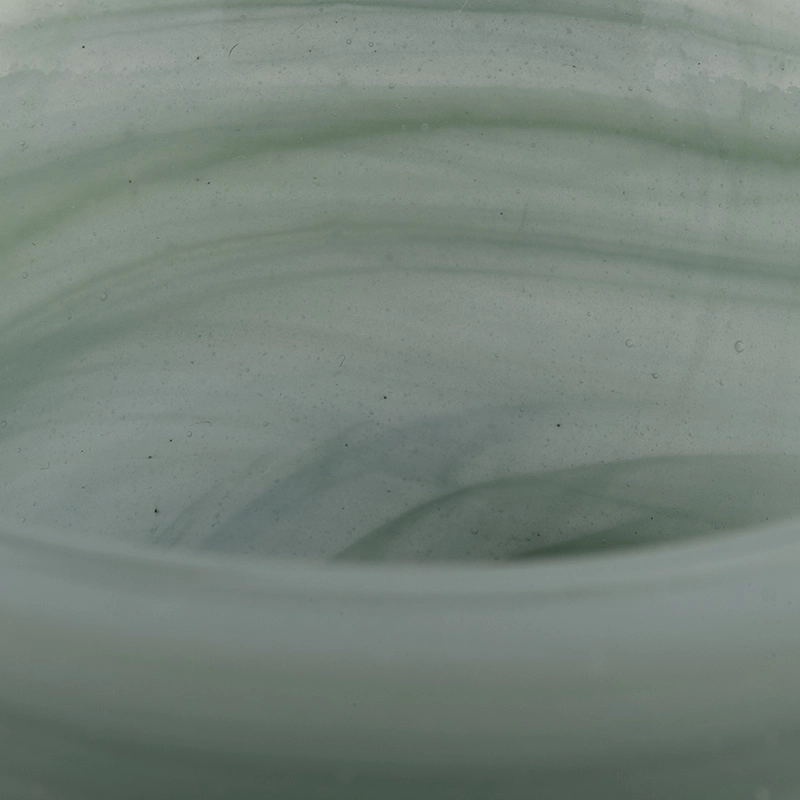 heat resistant jars opal glass for candle filling