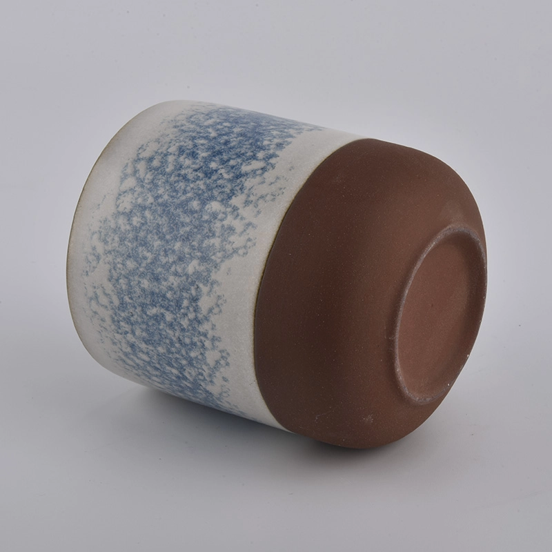 transmutation glazed ceramic jars for scented candle