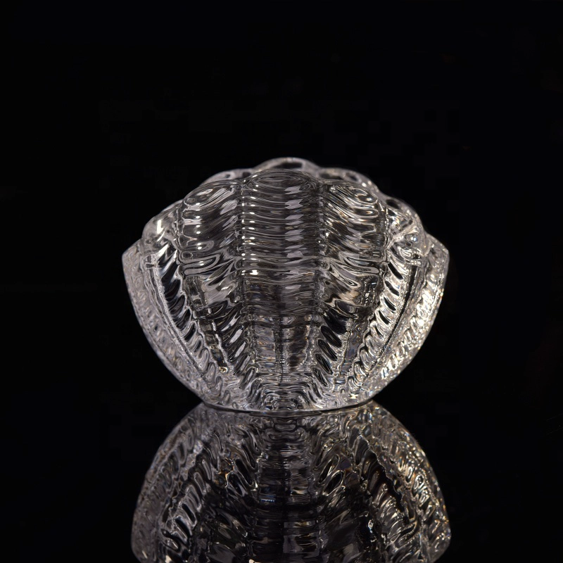 Seashell glass candle holders coast home decoration wholesale
