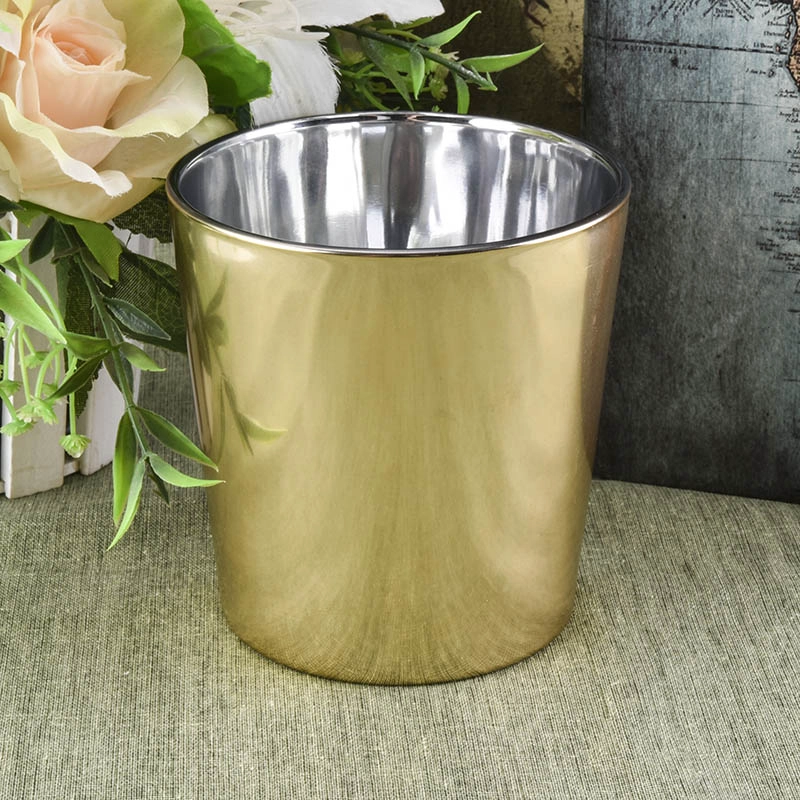 cylinder glass vessel for candles, 12 OZ candle jar