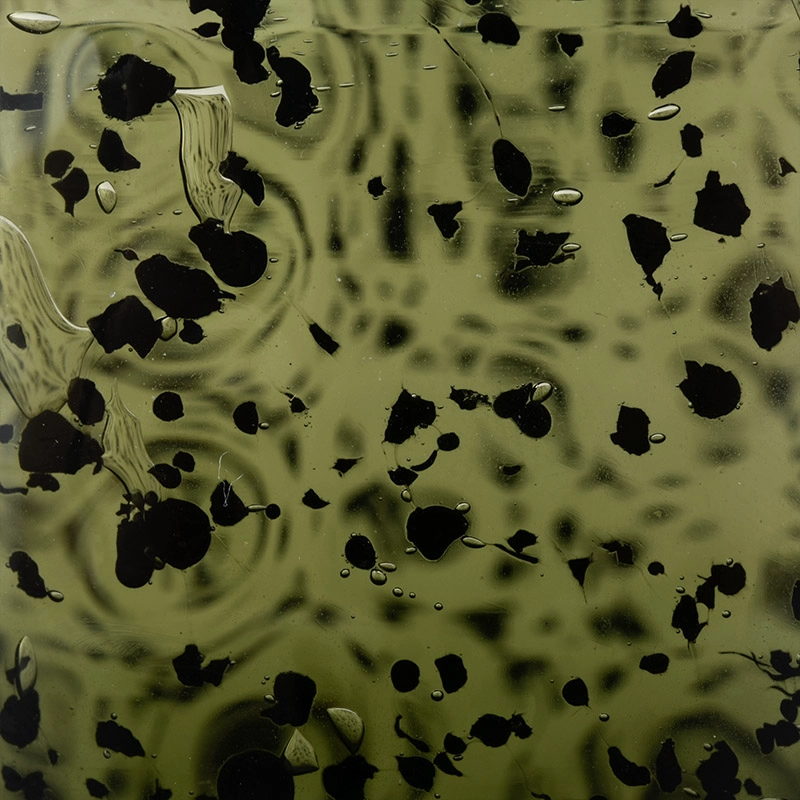 green colored glass candle holders for home decoration