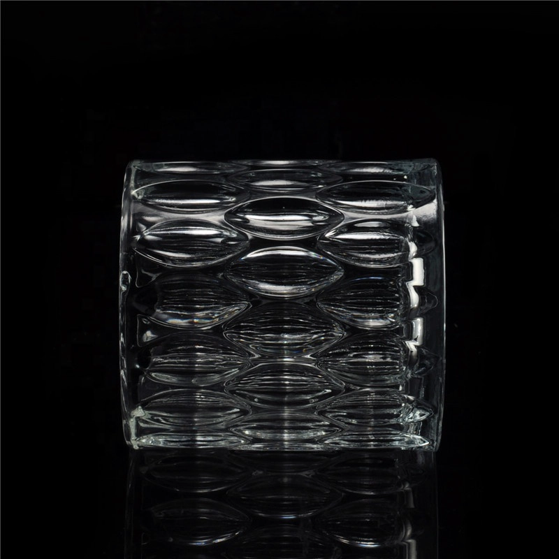 Supplier China color personalized empty wedding glass candle jars