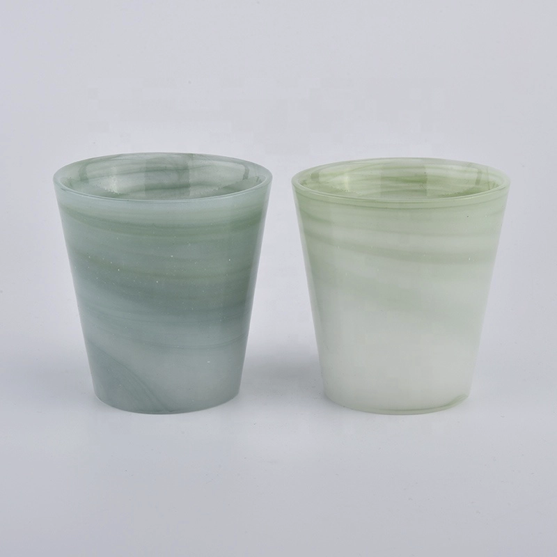 heat resistant jars opal glass for candle filling