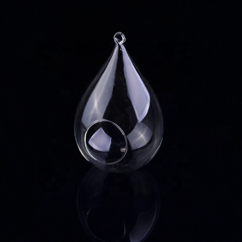 Wholesales Hanging Glass Bulb garden Planter Water Drop Home Decor