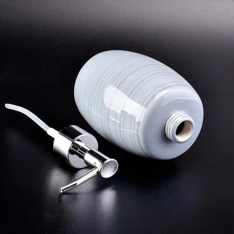 4pcs bathroom accessory sets ceramic container for bathroom stoneware