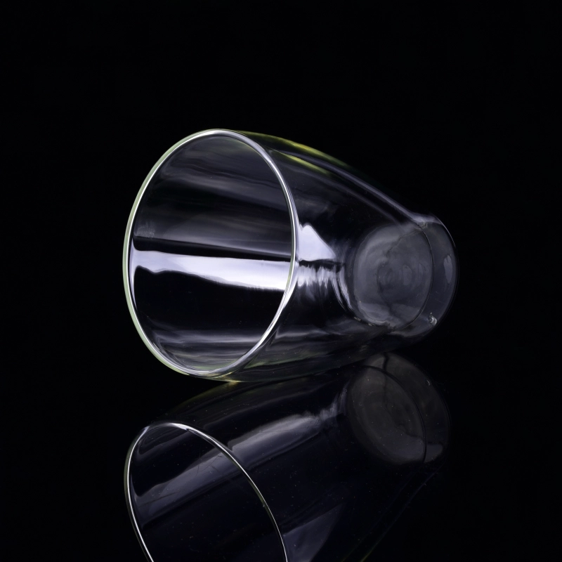11oz Borosilicate Glass Double Wall Tea Cup No Handles Wholesales