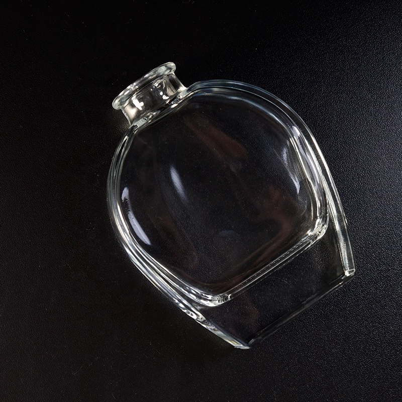 Luxury round glass oil bottle diffuser fragrance aromatherapy double wall home decoration