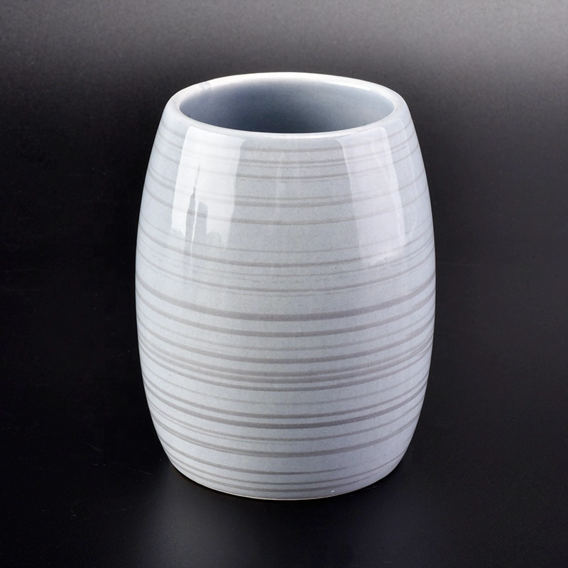 4pcs bathroom accessory sets ceramic container for bathroom stoneware