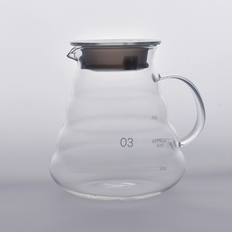 Clear glass pot borosilicate teapot drinkware wholesales