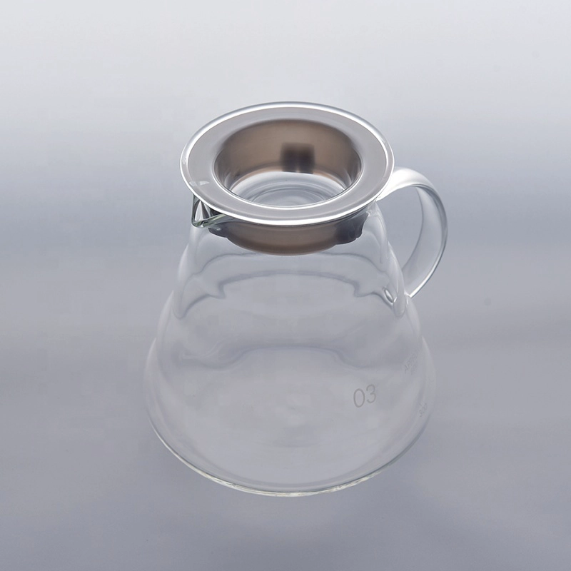 Clear glass pot borosilicate teapot drinkware wholesales