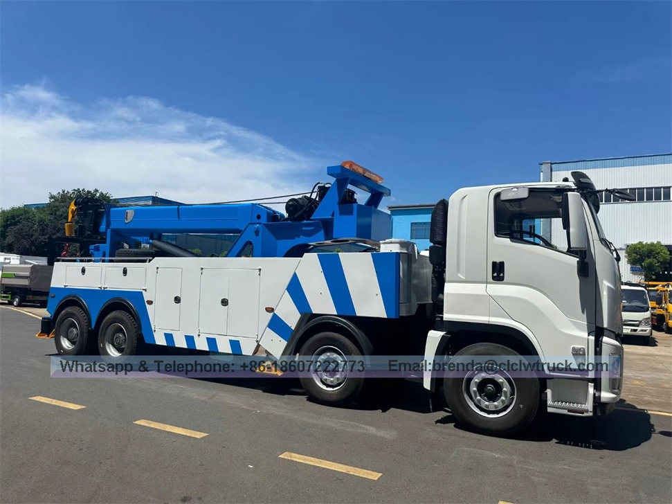 ISUZU 30 toneladang rotator wrecker tow truck hot sell